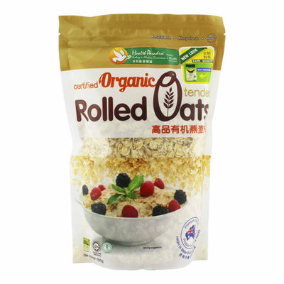 Health Paradise Organic Rolled Oats 500g