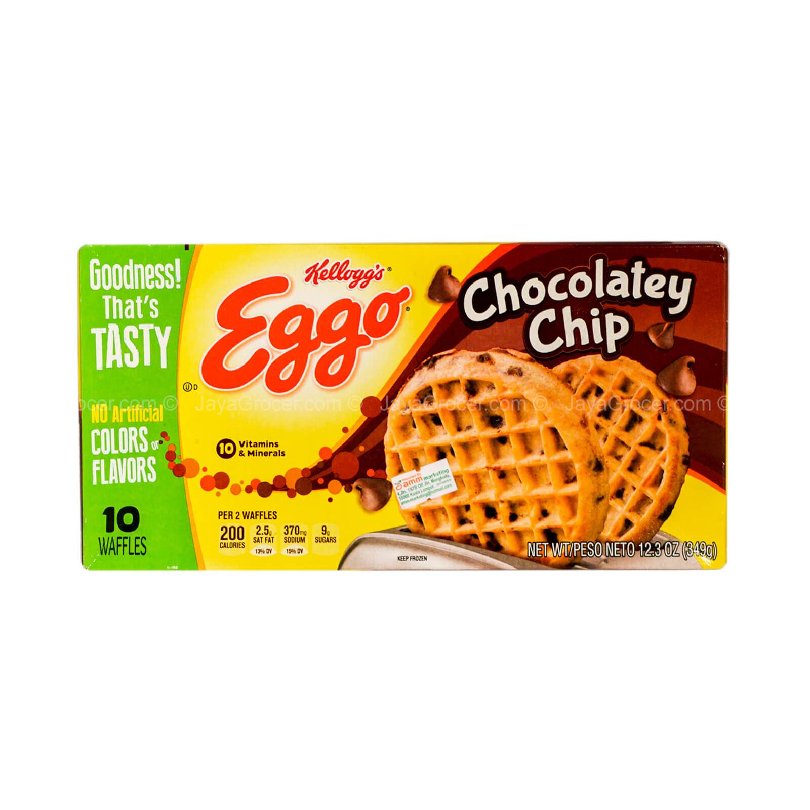 Eggo Chocolate Chip Waffles 349g