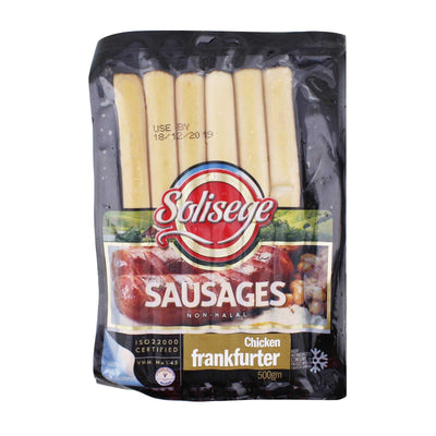 [NON-HALAL] Solisege Chicken Frankfurter Sausages 500g