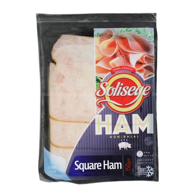 Solisege Square Ham Slices 150g