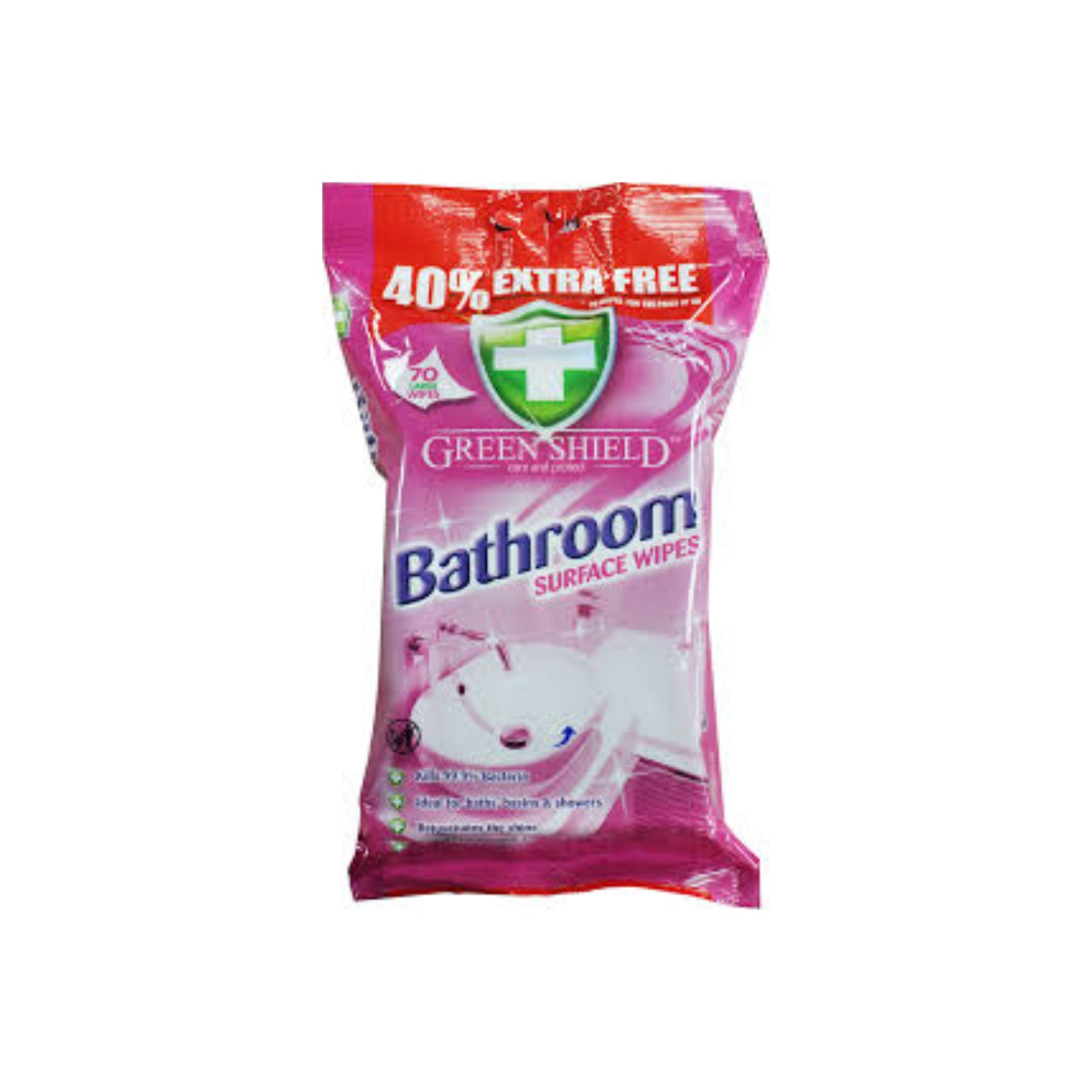 Green Shield Bathroom Surface Wipes 1pack – Jaya Grocer | Food Bayana