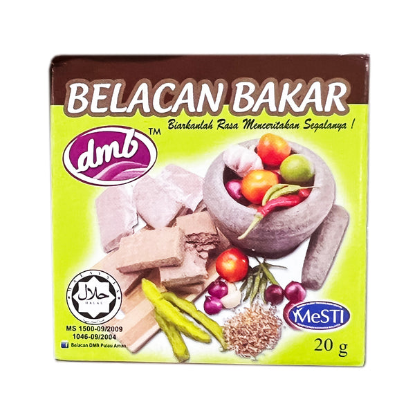 DMB Belacan Bakar (Toasted Fermented Shrimp Paste) 20g