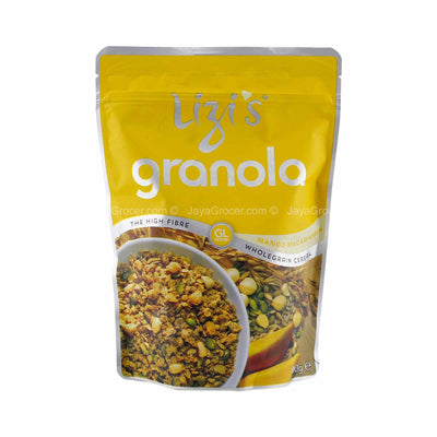 Lizis Granola Mango Macadamia Cereal 400g