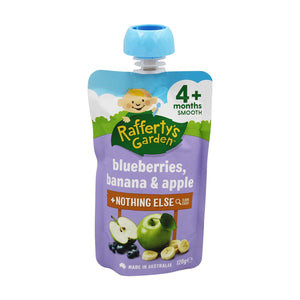 Rafferty's Garden Blueberries, Banana and Apple (4+ Months) 120g