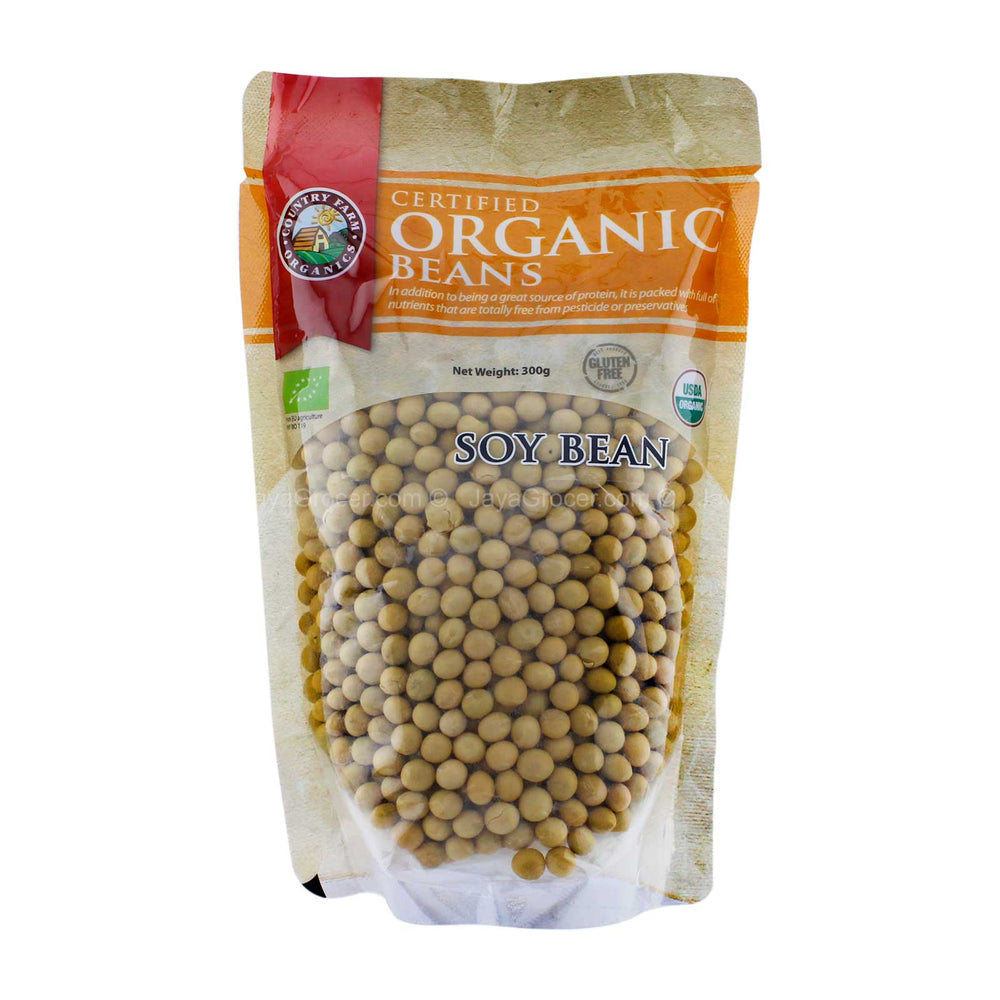 Country Farm Organic Soy Beans 300g