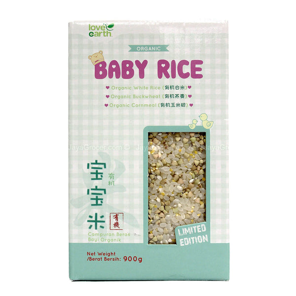 Love Earth Organic Baby Rice Buckwheat 900g