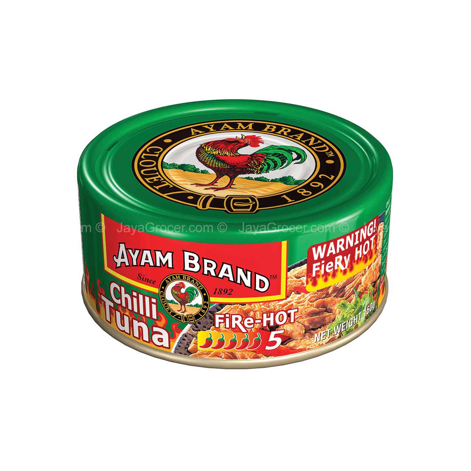 Ayam Brand Chilli Tuna Fire Hot 160g