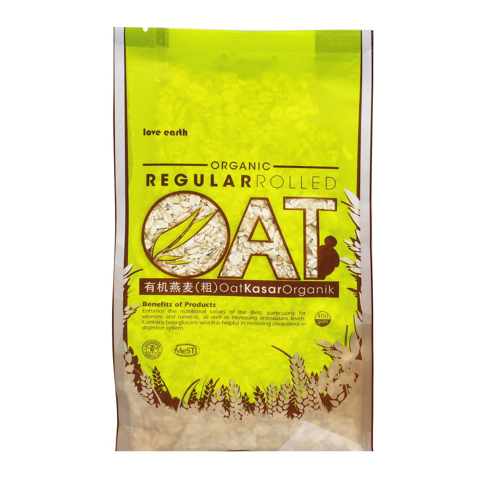 Love Earth Regular Rolled Oat 400g