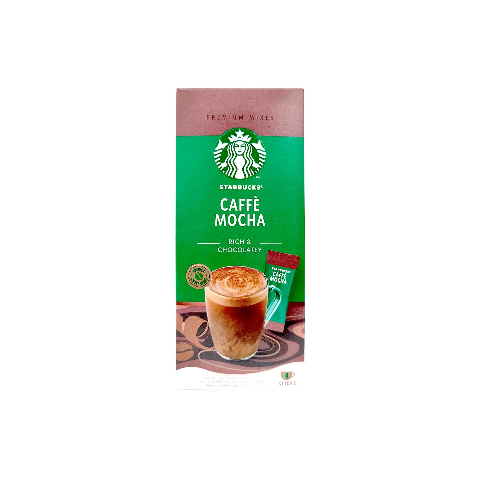 Starbuck Mocha Premium Coffee Mix 22g x 4