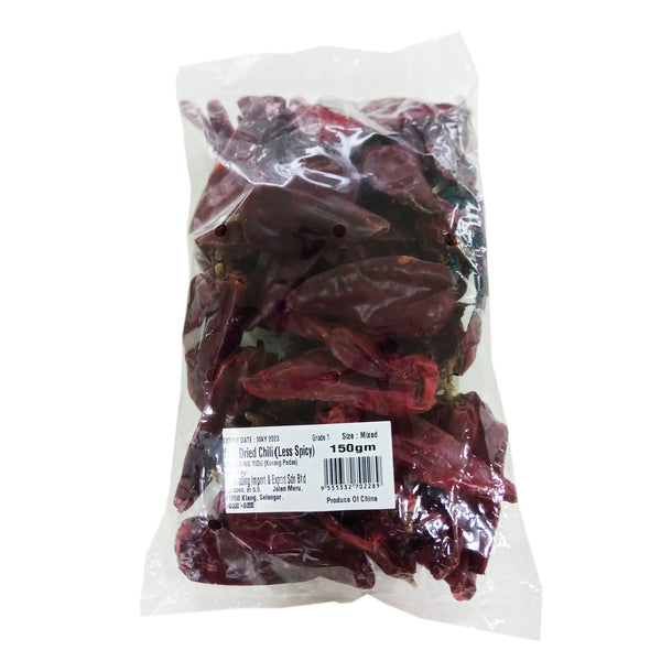 Yidu Dried Chili (Less Spicy) 100g