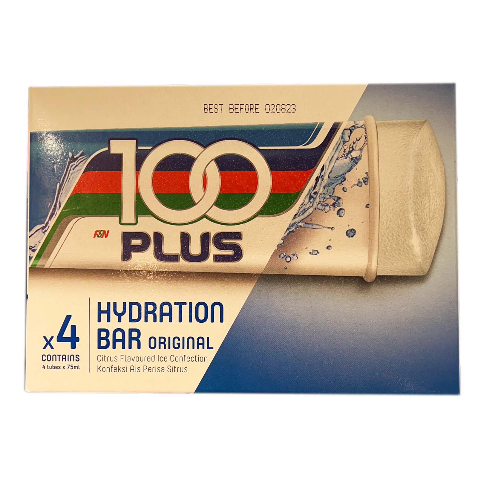 100Plus Hydration Bar Original Multipack Isotonic Drink 75ml x 4